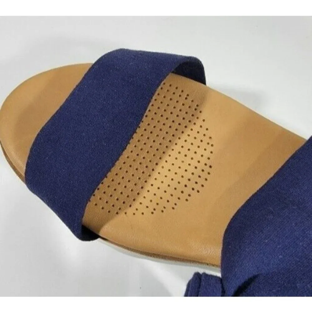 Corso Como Blayke Women's Sandals Blue Ankle Wrap Size 8M